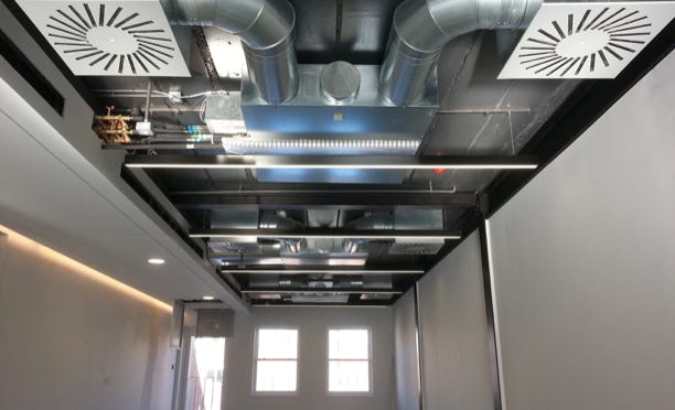 Légtechnika kiépítése