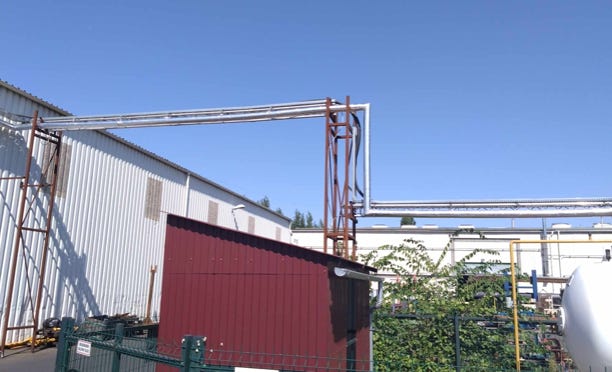 Csővezetékek kiépítése