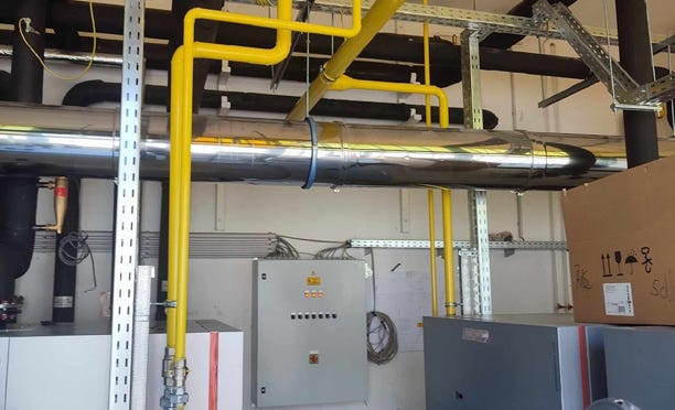 Csővezetékek kiépítése